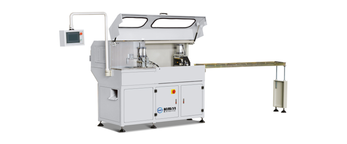 Efficient CNC corner code cutting saw LJMG-CNC-400 for aluminum profiles