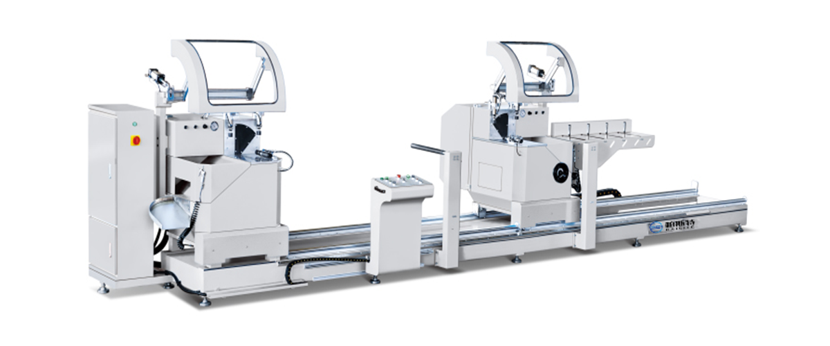 Aluminum profile heavy-duty CNC double head cutting saw LZXJ-5000 × 4200